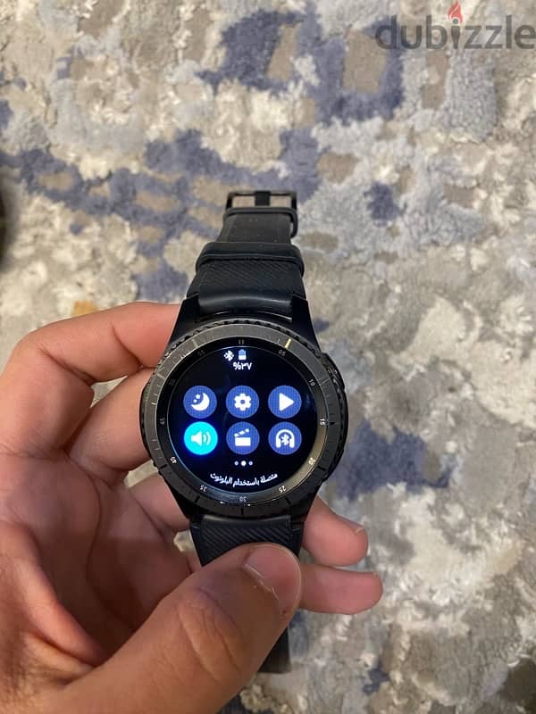 ساعه Samsung gear S3 frontier 9