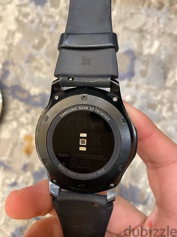 ساعه Samsung gear S3 frontier 12