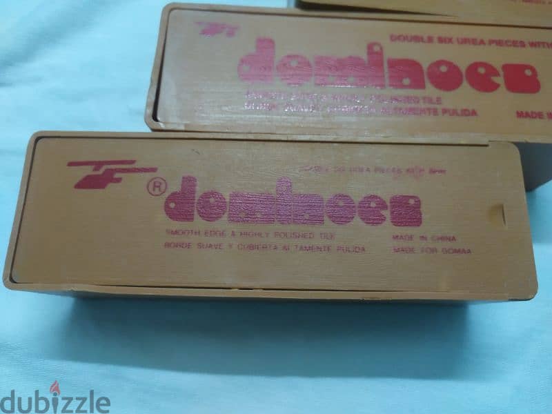 علب حفظ لقطع دومينو Dominoce box 1