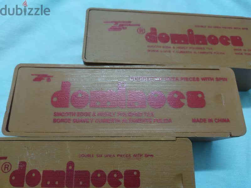 علب حفظ لقطع دومينو Dominoce box 2