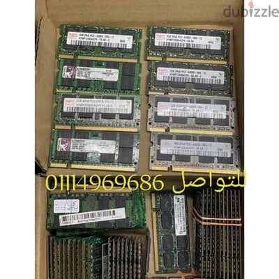 رامات DDR2 2GB لاب توب الاوريجينال