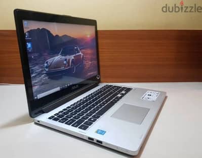 لاب توب بشاشه تاتش ASUS زيرو بالكرتونه هارد 256 SSD ورامات 6 جيجا