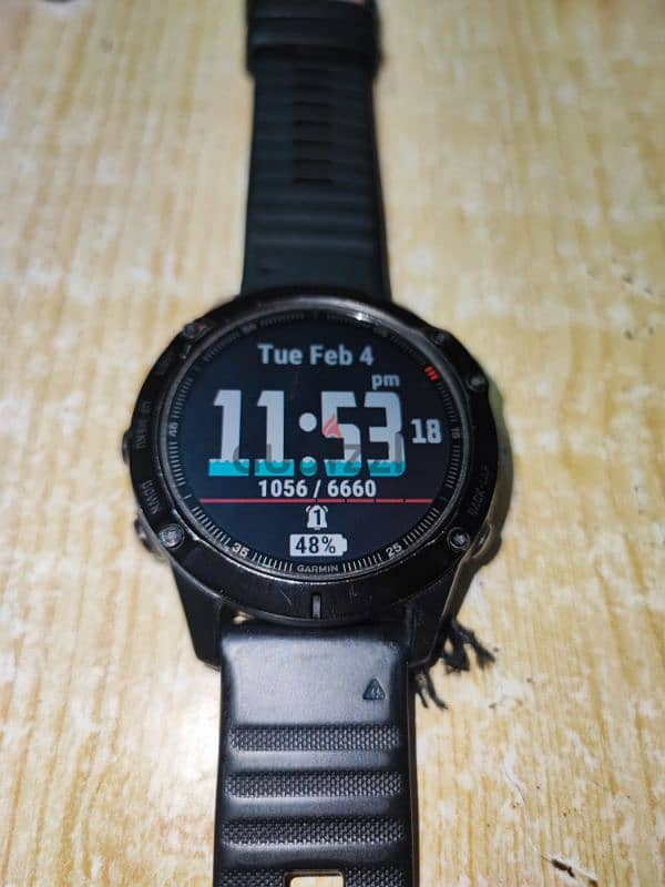 Garmin fenix 6 pro ( without Box)  باقل سعر فمصر + 3 استراب هدية 3