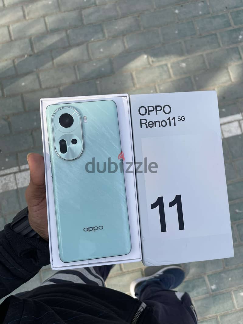 oppo Reno 11 5G 256giga 12Ram +12 للبيع او البدل 0