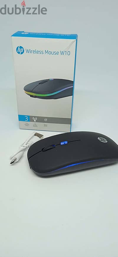 Mouse HP W10 ماوس لاسلكي