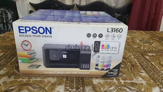 طابعة برنتر ايبسون للبيع epson  L 3160 جديدة