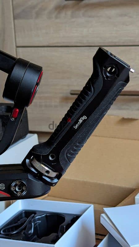 zhiyun weebill s with focus motor max and small rig handle 6