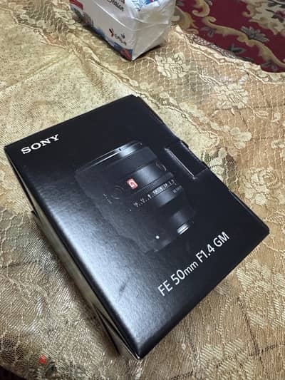 Sony FE 50mm f/1.4 GM Lens (Sony E)