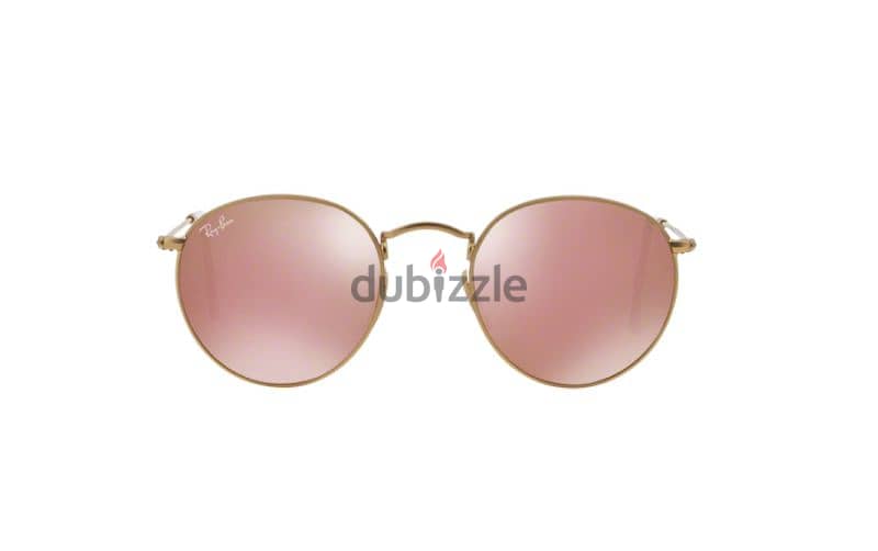 sunglasses Ray-Ban RB 3447 Round Metal Flash Lenses 0