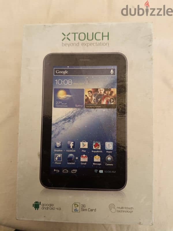 تابلت Xtouch وارد السعودية من كارفور بالضمان 0