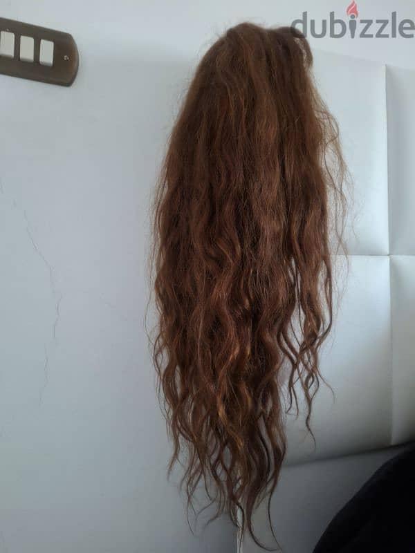 weg natural hair 100%,India 50cm 2