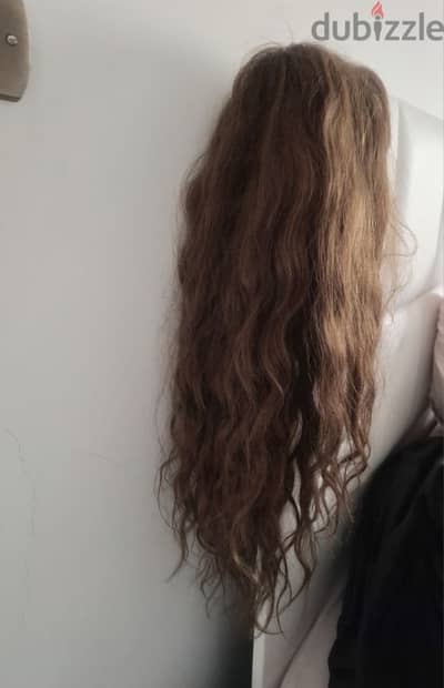 natural hair weg 100%  India hair  longth 50cm