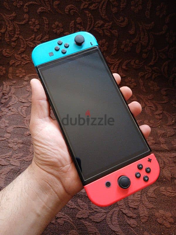 Nintendo Switch Oled معدل مليان ألعاب 1