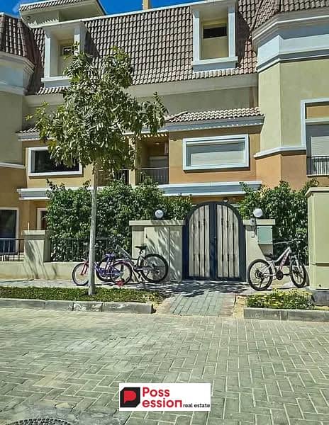 Standalone villa, 5 rooms, for sale, 0% down payment and installments over 12 years, in Sarai Compound, next to Madinaty - sarai 0