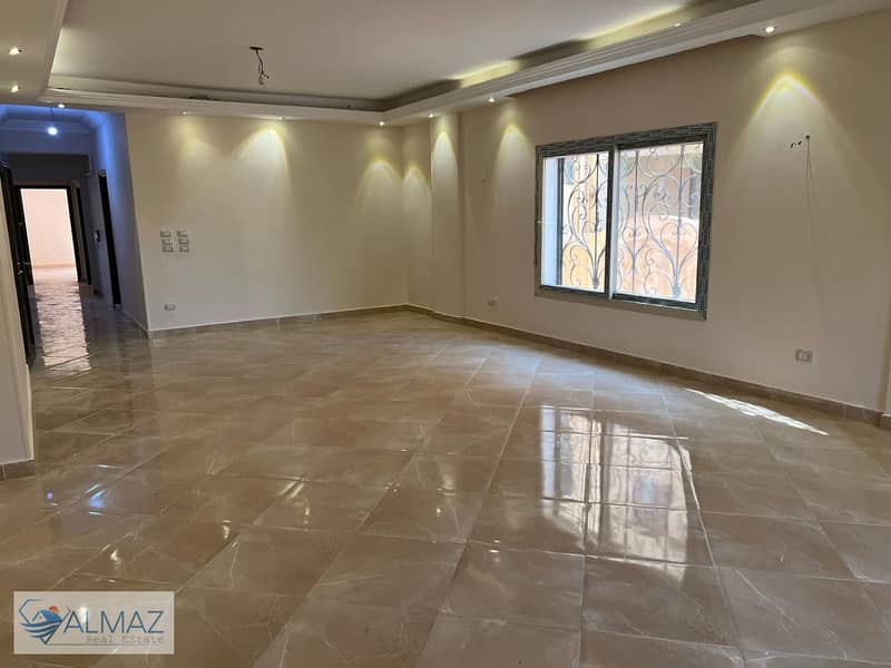 Residential and administrative apartment for rent in the First Settlement in the Nakheel Resort With an area of ​​220 meters 0