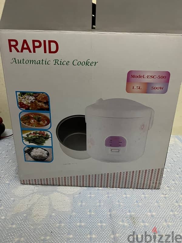 rapid automatic rice cooker للرز والخضراوات 2