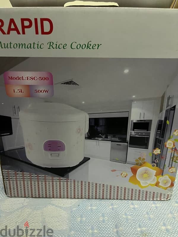 rapid automatic rice cooker للرز والخضراوات 3