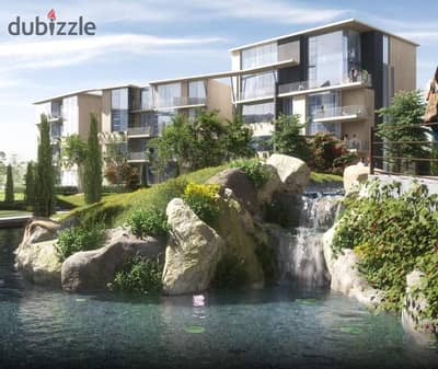 Large apartment next to Palm Hills and New Giza in West Leaves by Al Attal Company, in installments