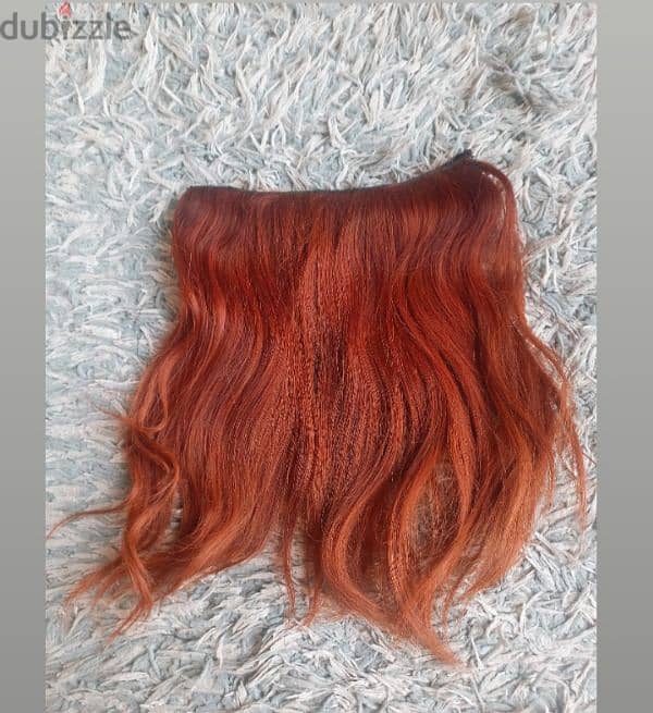 Extension redhead شعر هندي طبيعي 0