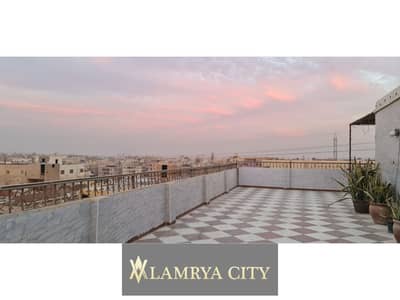 Apartment for sale, 500 square meters, immediate delivery, fully finished, overlooking the pyramids, with a wonderful view.