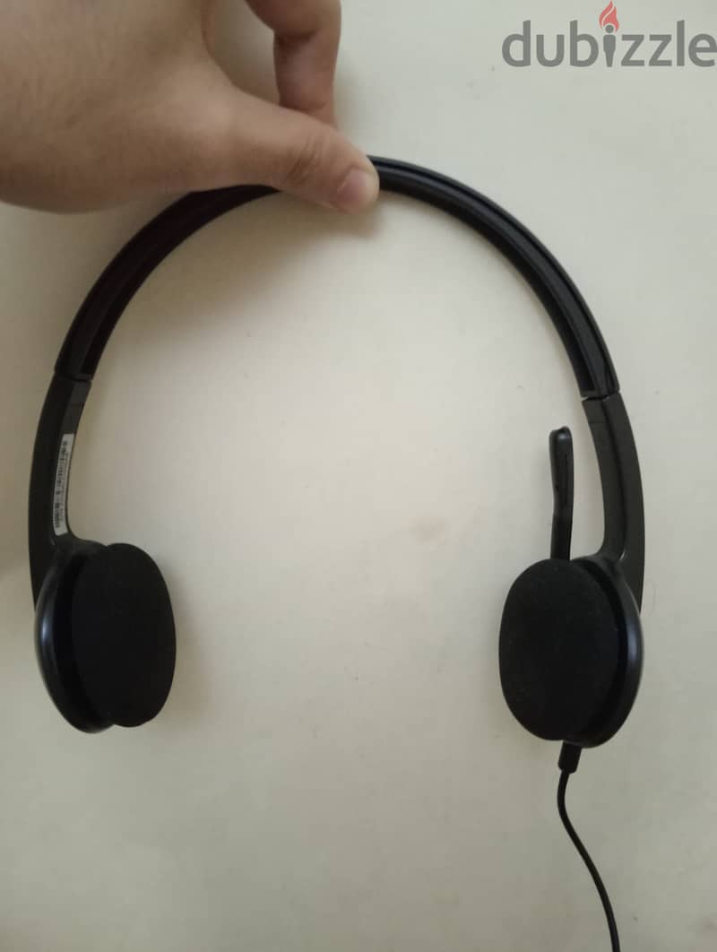 Logitech - H340 USB computer Headset 3