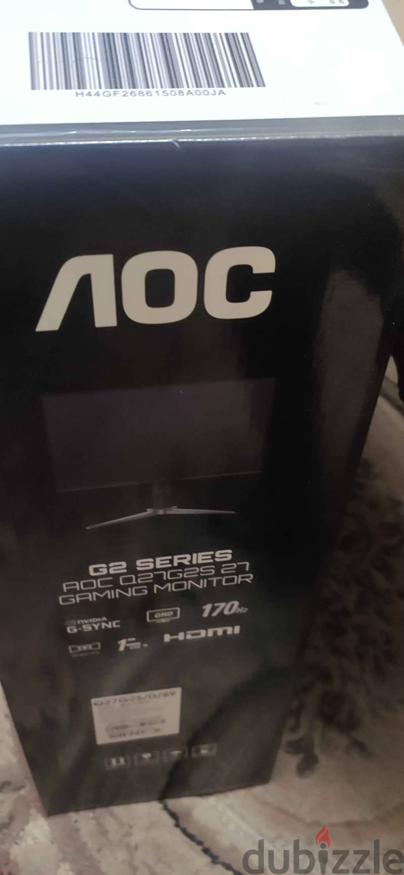 AOC Q27G2S 27   170hz 2k IPS 1ms Gaming Monitor G-Sync 4