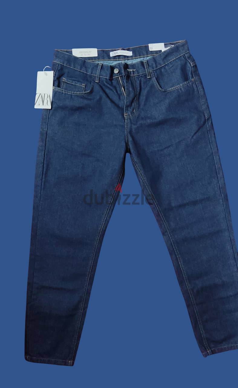 بنطلون جينز وايد ليج مقاس ٣٤ wide leg jeans 34 0