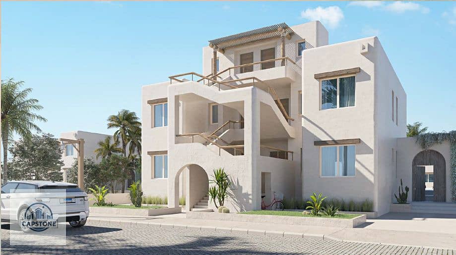 chalet in Hacienda Bay - Golf Views Phase - sea View - Prime Location - Prime view -   Fully Finished 0