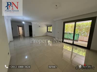 Fully Finished  Apartment with Garden(187+104)m,  for Sale in Taj Sultan- New Cairo