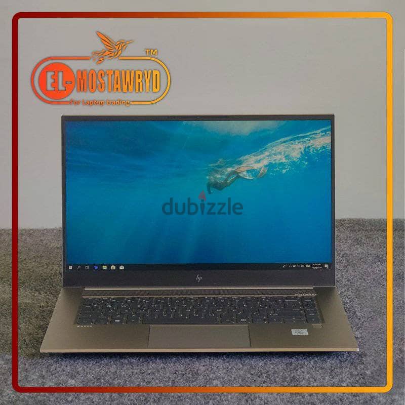 لاب توب Zbook g7 Studio كور I9 جيل عاشر وكارت نفيديا T2000 4GB فعلي 0