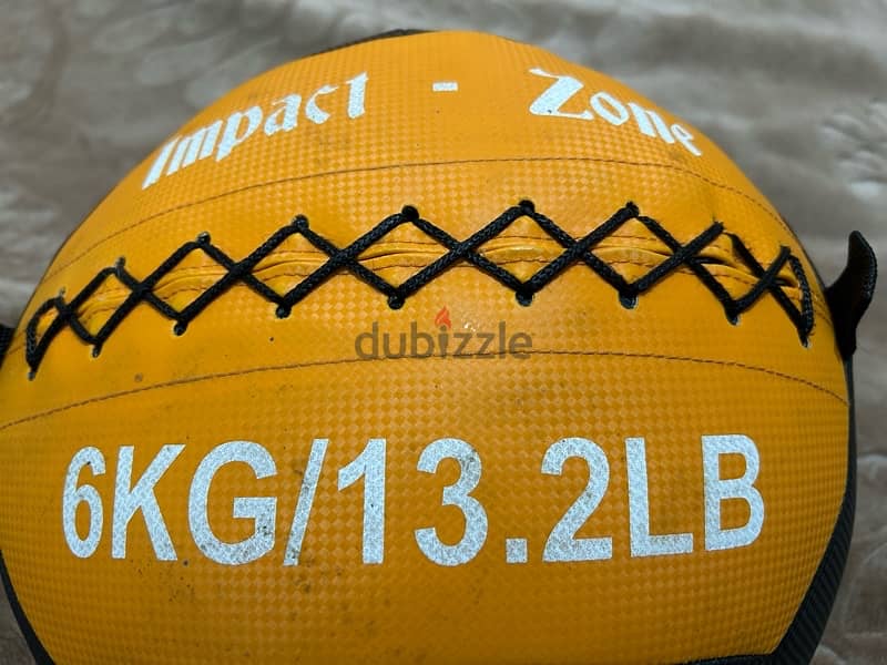 gym ball / sand ball 6kg 2