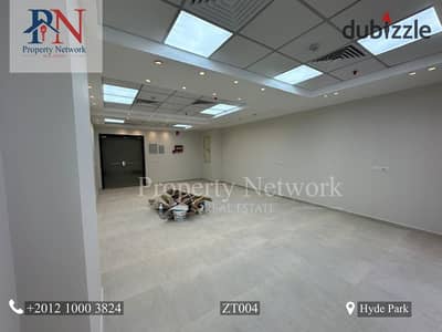 Fully Finished 65m² Administrative Office, Second Floor, Open Space Design, Rent for in Hyde Park- New Cairo