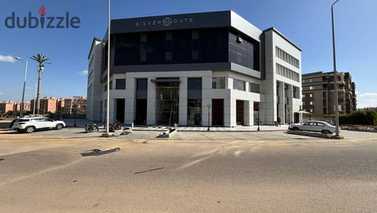 For rent, a 45 sqm clinic in Silver Gate Mall on the main Al Salam Street, finished for the first time