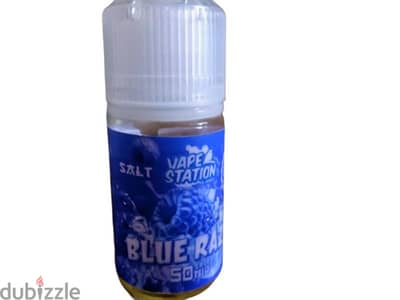 liquid salt 50 blue razz ليكويد سولت ٥٠ توت ازرق