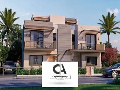 Apartment for sale in the heart of Zayed in Garden Lakes Compound installments over 12 years without interest - 23% cash discount - Prime Location