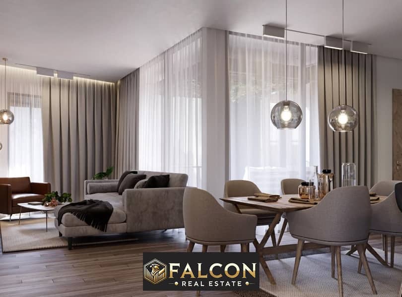 Apartment for sale with 10% down payment, El Thawra Street Extension, between Heliopolis and Nasr City, in the heart of (TAJCITY) Compound, New Cairo 0