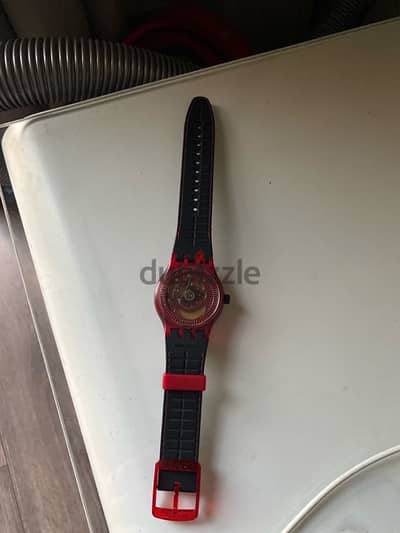 swatch sistem51 irony red edtion