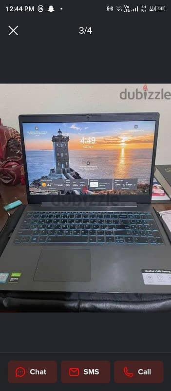 lenovo ideapad l340 gaming بالكرتونه كسر زيرو 4