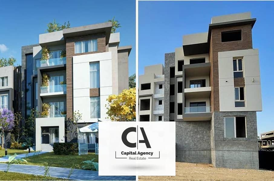 Apartment 165 meters for sale in the heart of the Fifth Settlement next to the American University - installments over 10 years in Acasa Mia Compound 0