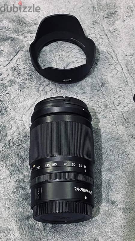 عدسة nikkor z 24-200 4-6.3 vr كسر زيرو 0