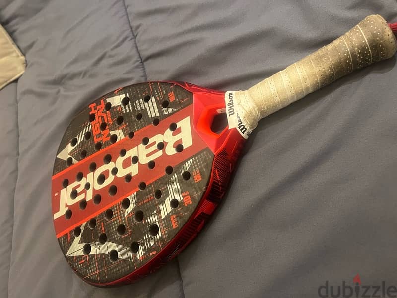 Babolat lebron padel racket technical veron used like knew 1 month use 0