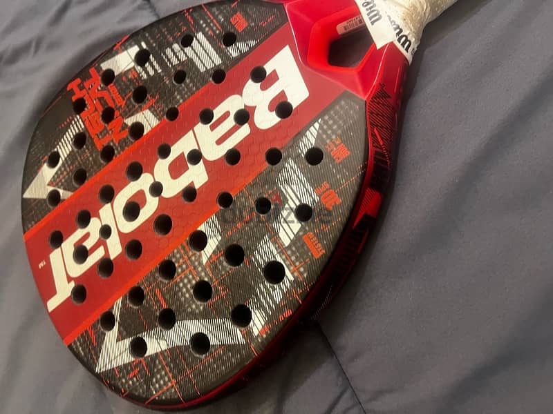 Babolat lebron padel racket technical veron used like knew 1 month use 1