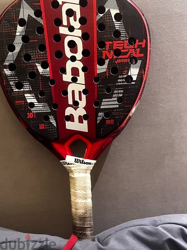 Babolat lebron padel racket technical veron used like knew 1 month use 9