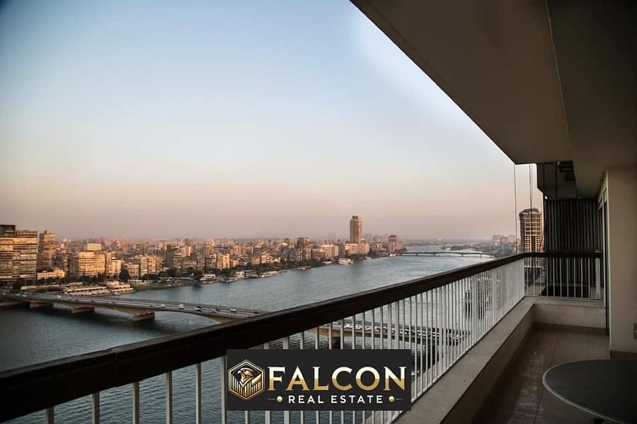 Apartment for sale imaginary view on Nile ready on the key in installments until 2031 a prime location on Maadi Corniche In Reve Du Nil next to Hilton 0