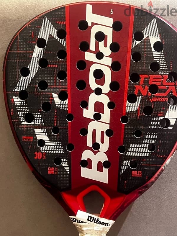 Babolat 2024 lebron racket tech veron used as knew 1 month of using 9