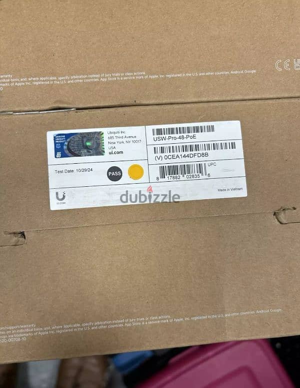 Unifi USW PRO 48 POE switch 2