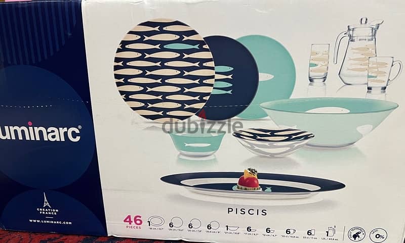 luminarc dinner set 46pc 1