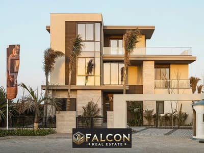 Villa 444 m for Ready to Move for sale in SODIC next to Beverly Hills and Galleria on Alexandria Desert Road in front of Sphinx Airport