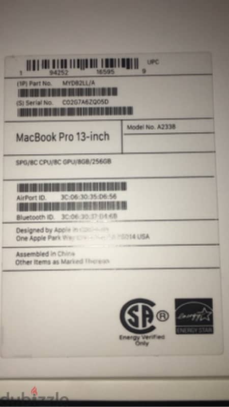 macbook pro13inch M1 2