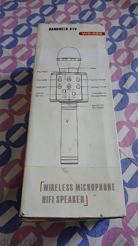 ميكروفون للاطفال [WIRELEDS MICPHONE HIFI SPEAKER] 1